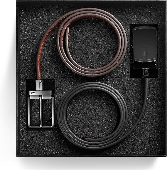 Marko Bardelli - Paquete de 2 cinturones ajustables reversibles.