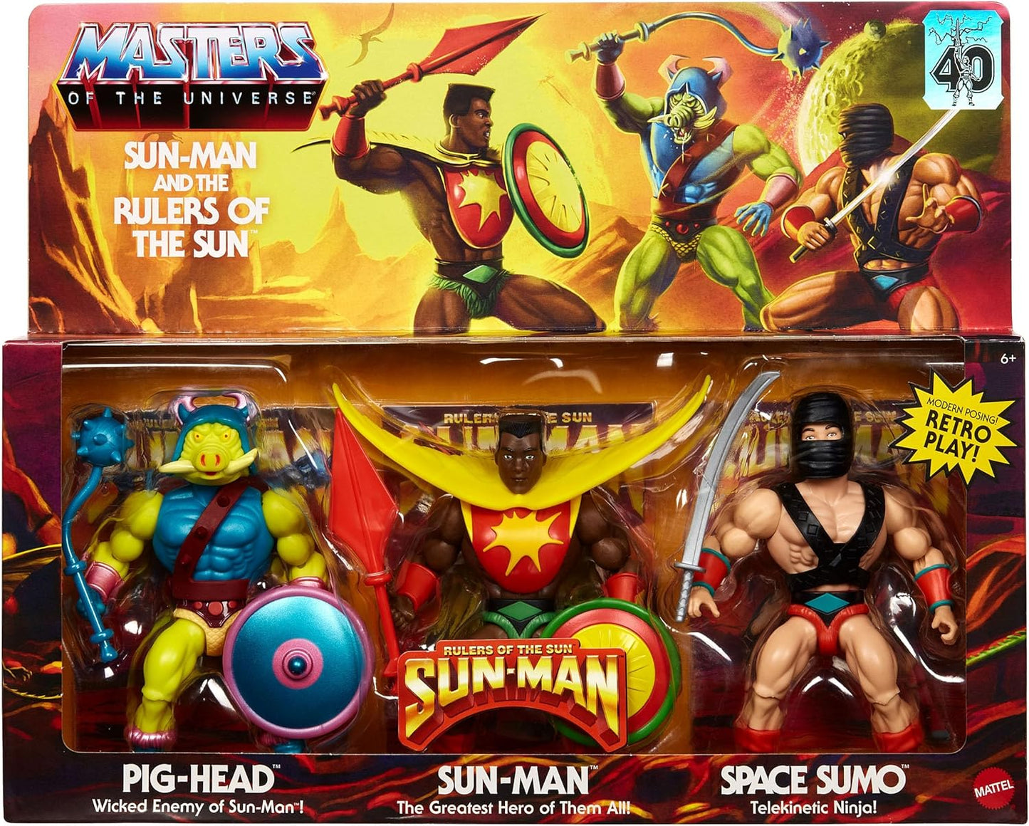 Figura de acción, Sun-Man and The Rulers of The Sun.