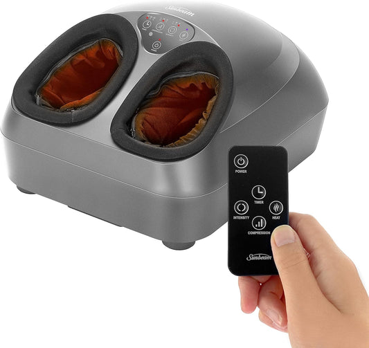 Máquina masajeadora de pies Shiatsu,amasado profundo. SUNBEAM