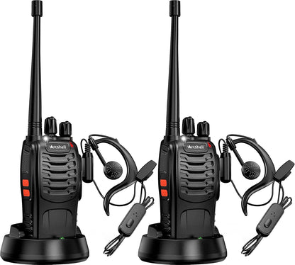 Walkie Talkies Arcshell Recargables 16 Canales UHF
