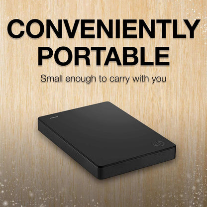 Seagate Portable Disco Duro Externo USB 3.0, Portátil, 2 TB