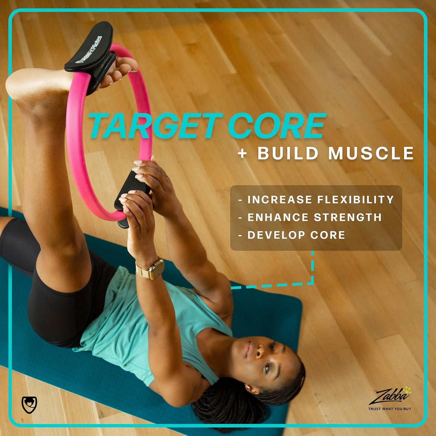 Aro de Pilates URBNFit círculo de fitness tonificador