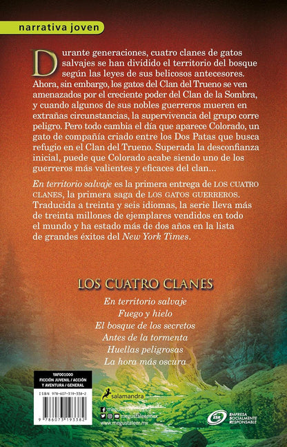 Los gatos guerreros en territorio salvaje (USADO)