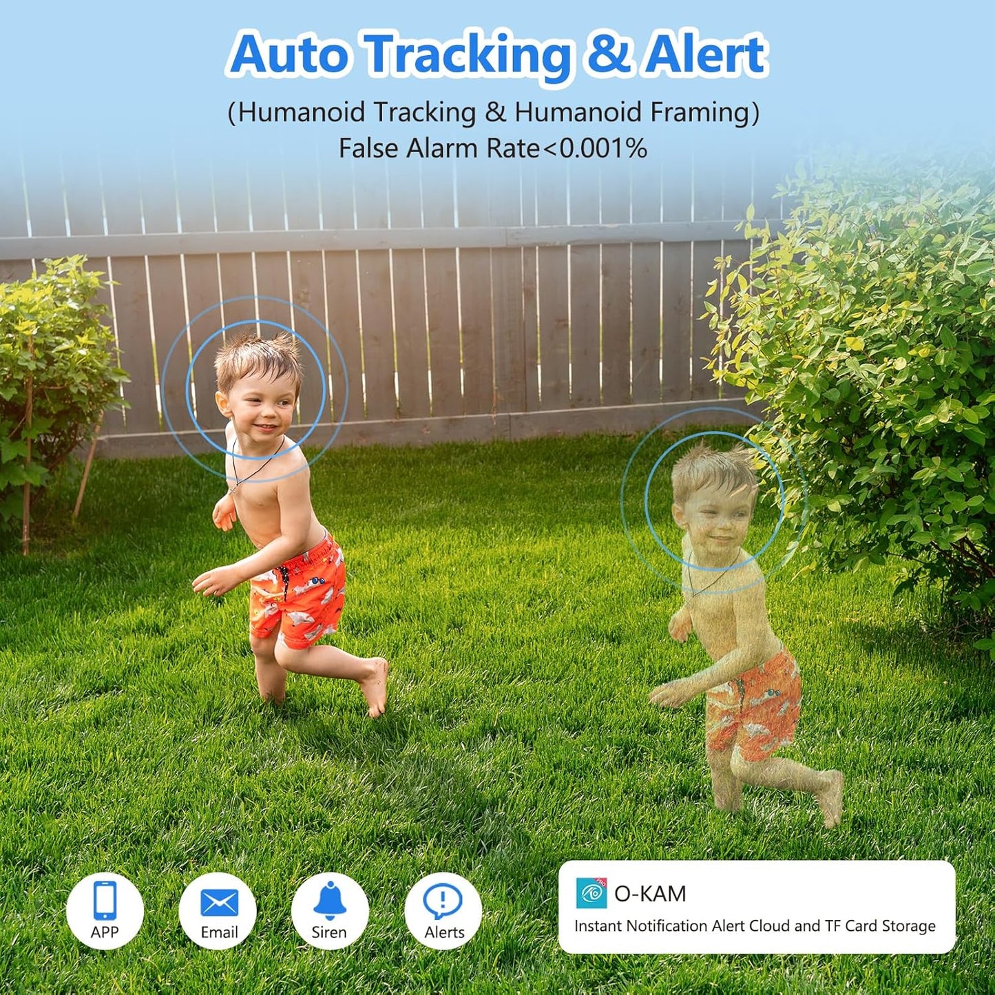 BEENOCAM - Cámaras de seguridad inalámbricas con zoom.