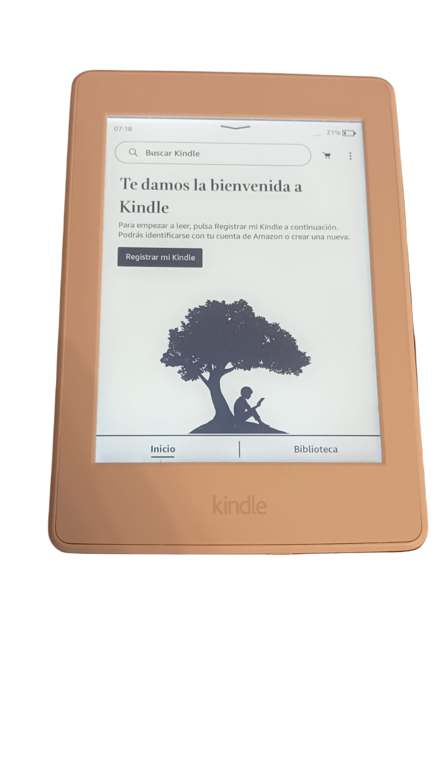 Kindle Paperwhite, 7 GEN, blanco con pantalla de 6". (USADO).