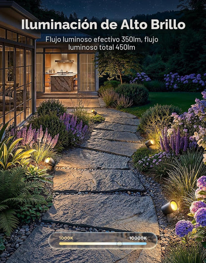 Focos para exteriores Govee H3200, iluminación de paisaje, IP67