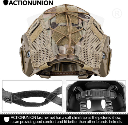 Casco tipo táctico para Paintball  Action Union Mediano