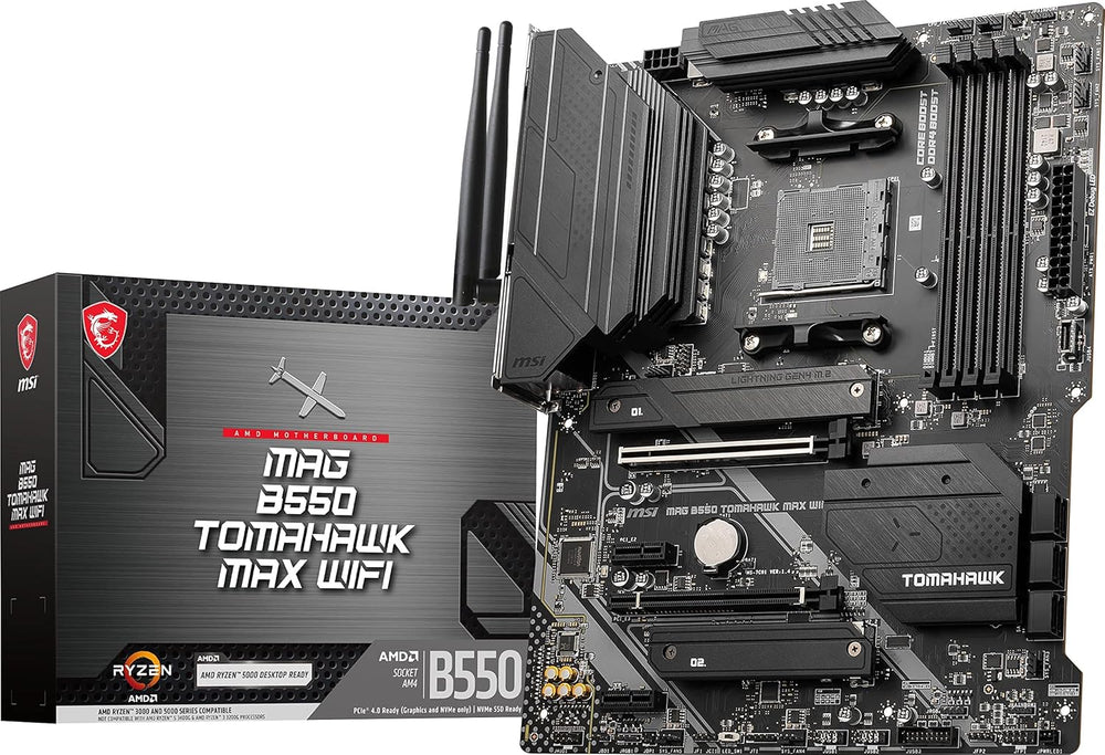 MSI MAG B550 Tomahawk MAX WiFi AM4 DDR4 PCIe 4.0 ATX