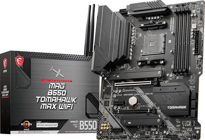 MSI MAG B550 Tomahawk MAX WiFi AM4 DDR4 PCIe 4.0 ATX