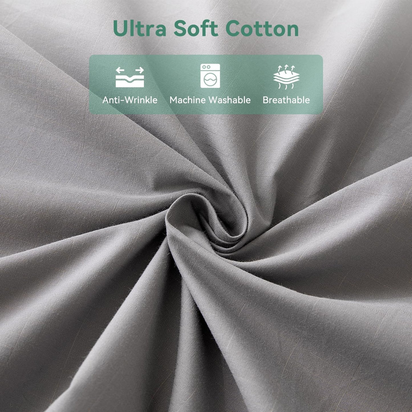 Sabana para aterrizaje de tierra, algodón, para todo tamaño colchón.