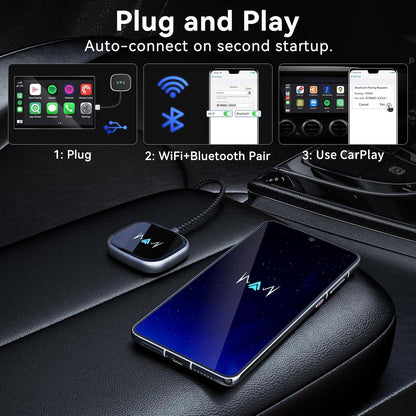 Adaptador automático inalámbrico para Android BY969C