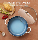 Sartén Honda Koch Systeme Cs 30cm Antiadherente C/Tapa
