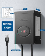 Transformador de paisaje, bajo voltaje de 300W, 120V a 12V.(USADO)