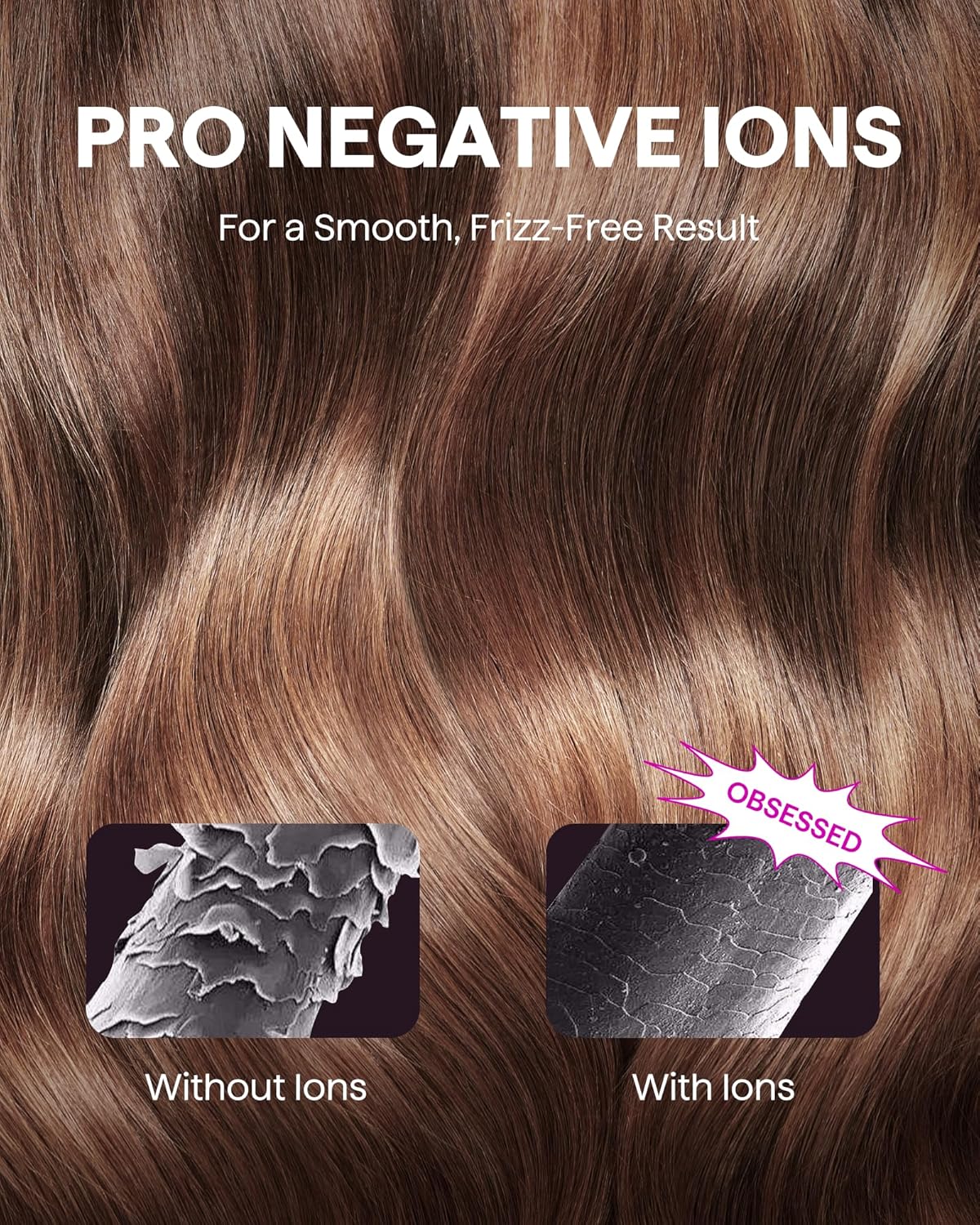 Wavytalk, Secador de pelo, 2 accesorios magnéticos, (USADO).