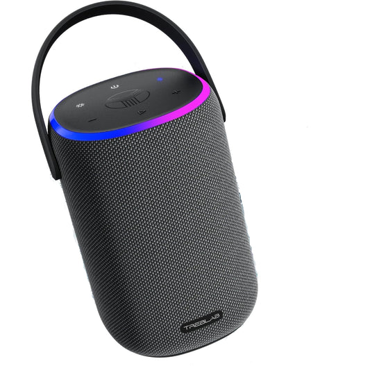 Altavoz HD-Energy Bluetooth inalámbrico, potente altavoz inalámbrico de 40 W con micrófono integrado,