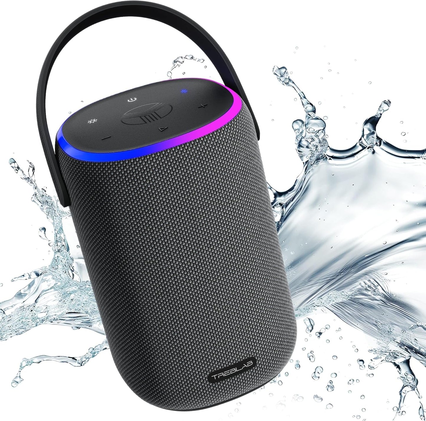 Altavoz HD-Energy Bluetooth inalámbrico, potente altavoz inalámbrico de 40 W con micrófono integrado,