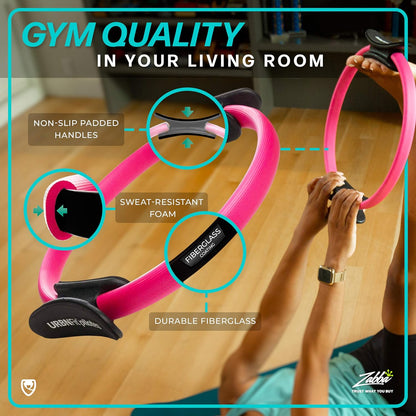 Aro de Pilates URBNFit círculo de fitness tonificador