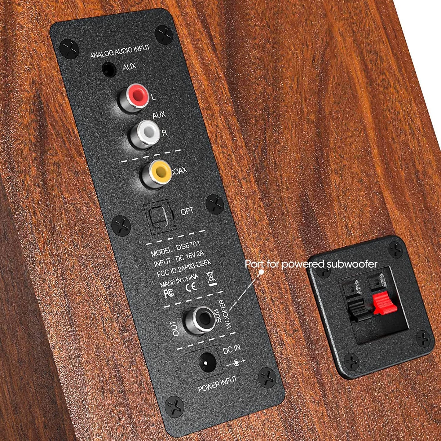 Saiyin Altavoces De Estantería Bluetooth, 40 W (X2), (USADO)