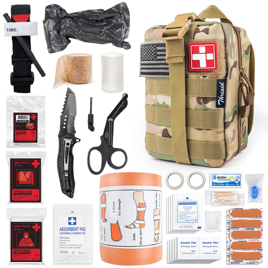 Kit de primeros auxilios, supervivencia de emergencia THRIAID