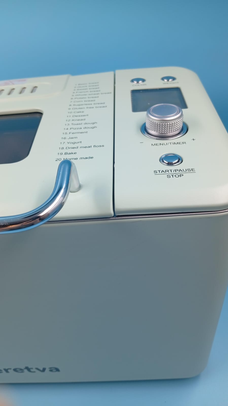 Maquina de pan, antiadherente, pequeña, 2lb, color de corteza (USADA).