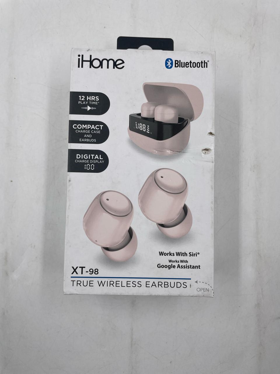 AUDIFONOS TWS IHOME XT-98 ROSA.
