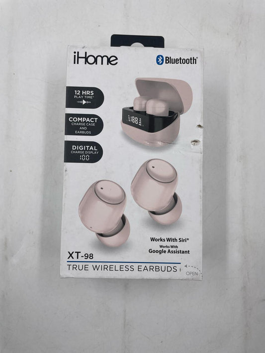 AUDIFONOS TWS IHOME XT-98 ROSA.