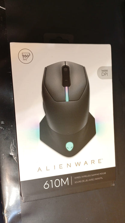 Mouse inalámbrico para Juegos, Alienware AW610M, 16000 dpi.