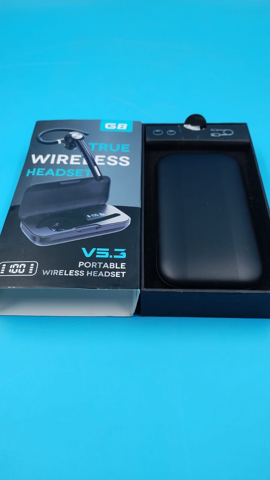 Auricular, inalámbrico, manos libres, cancelación de ruido (USADO).