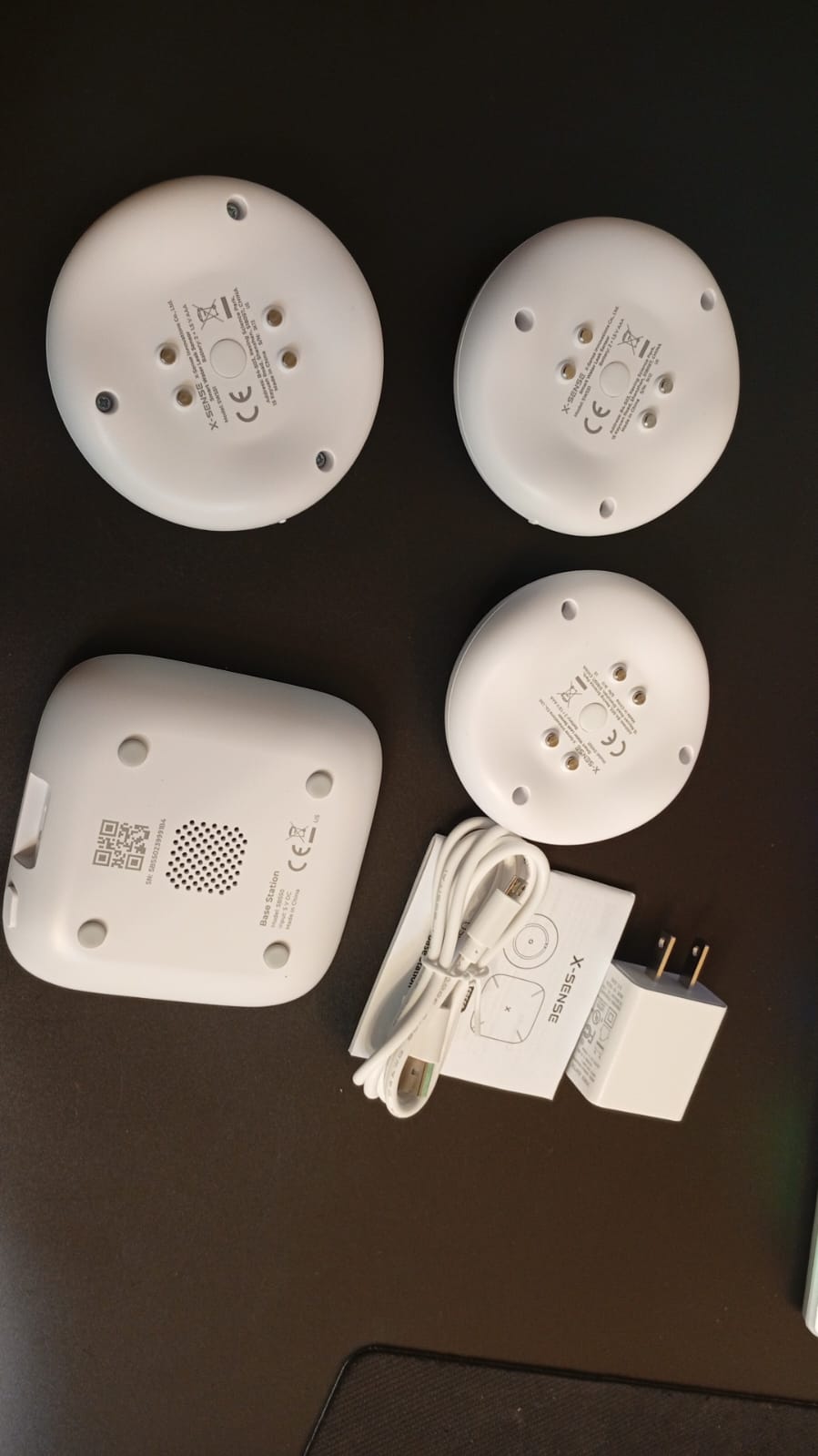 X-Sense Detector de fugas de agua, alarma inteligente, sensor agua.