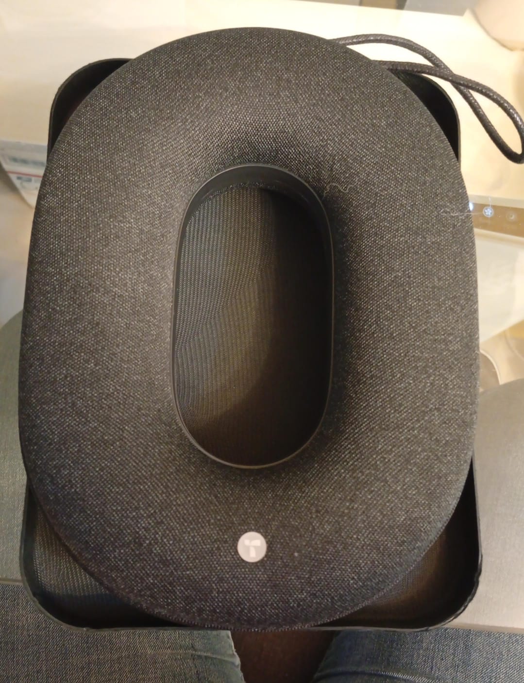 Ventilador de Cuello Portátil, Recargable, Refrigeración.(USADO)
