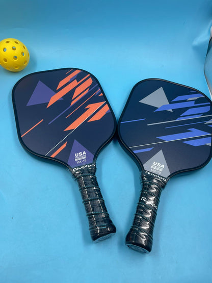 Niupipo  MX-19  Paletas de Pickleball,Juego de 4 Bolas y 1 Bolsa.