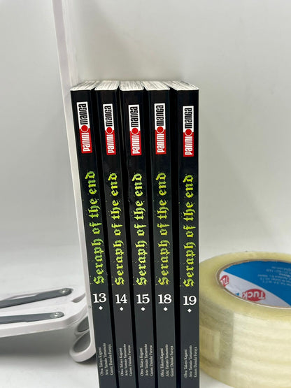 Seraph oh the end 5 mangas 13,14,15,18 y 19 (USADO)