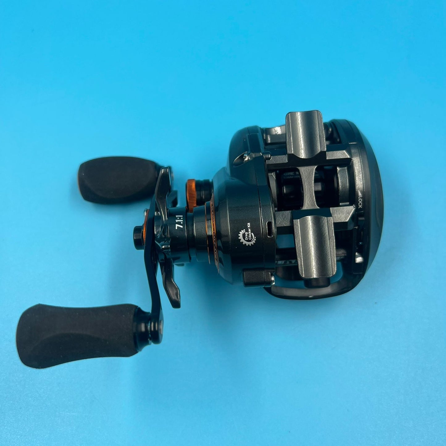 Carretes de pesca DOVIELLO GKA200 Baitcaster izquierdo