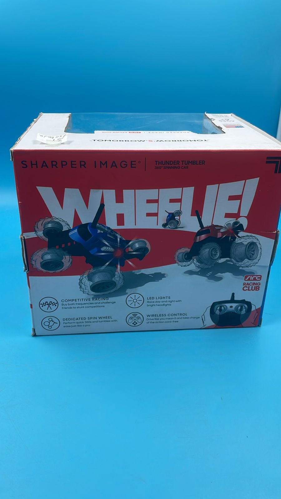 Thunder Tumbler Race Monster Truck,giro de 360 grados.