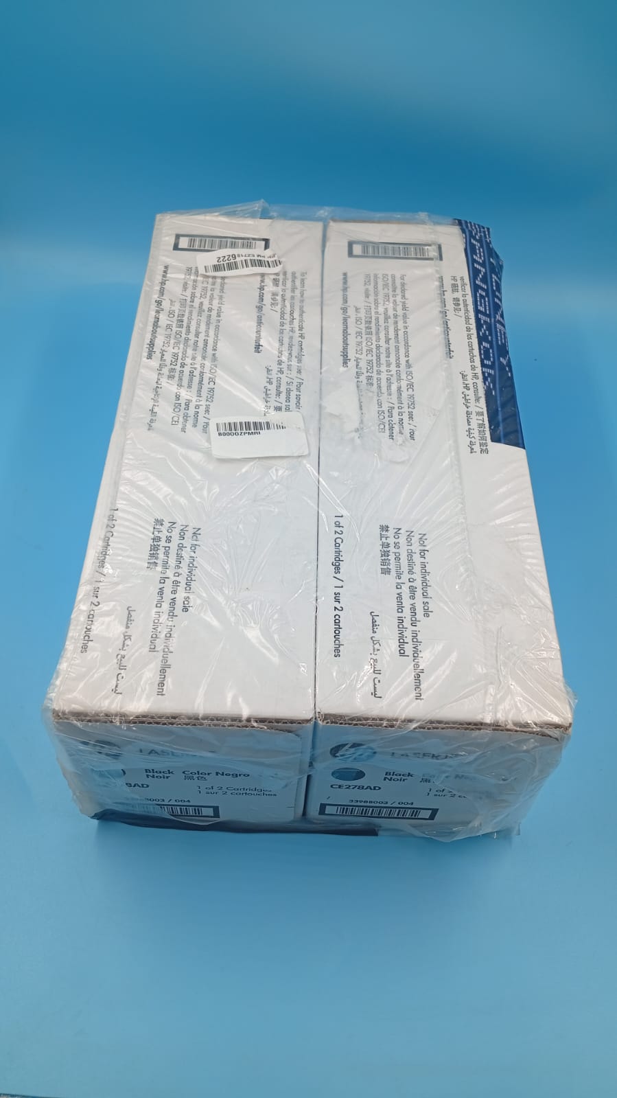 Pack de 2 cartuchos de tóner HP 78A Negro Laserjet Original CE278AD