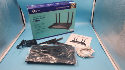 Router TP-Link WiFi 6 AX1500 1500Mbps Doble Banda