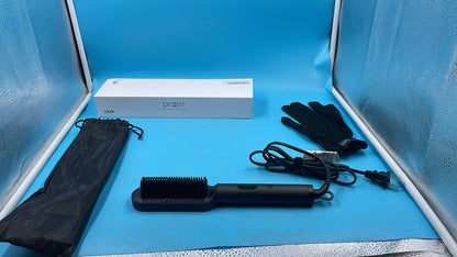 Cepillo Alisador de Cabello con Menos Frizz 4 Configuraciones de Temperatura