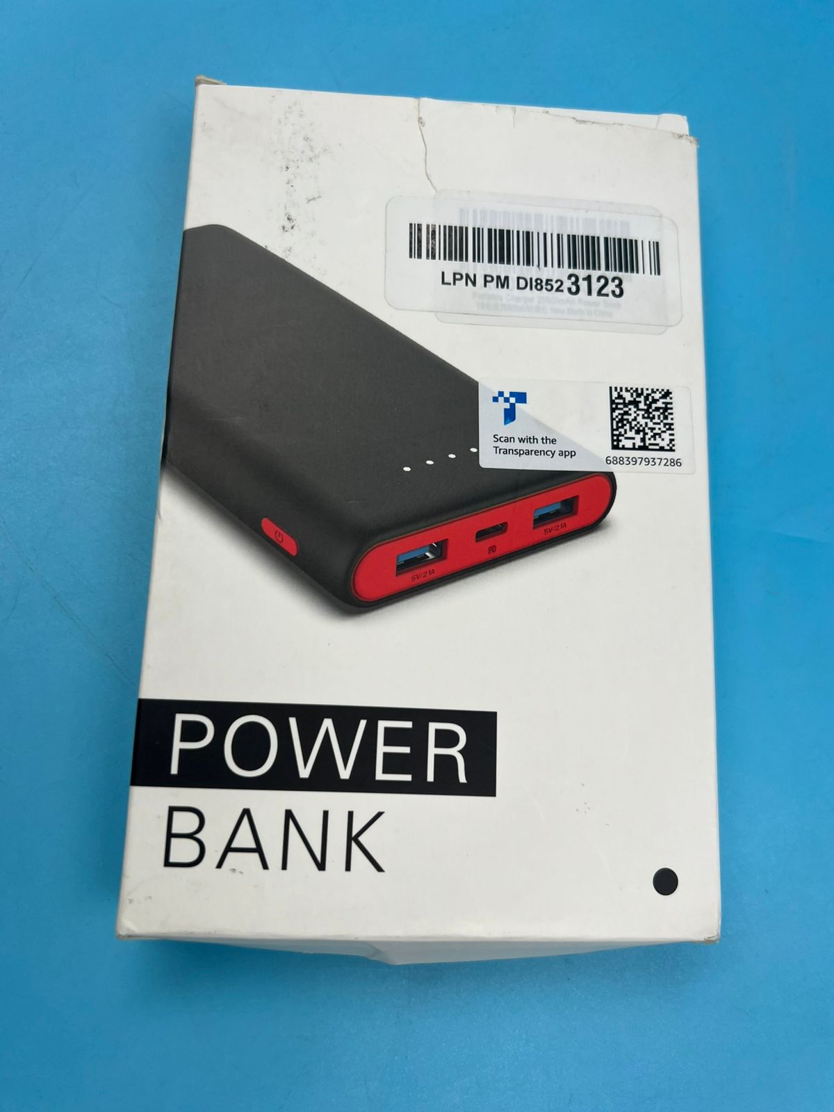 Cargador portátil Carga rápida 2 Puertos USB HX160Y8