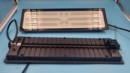 Luz LED 2 PACK enlazable para tienda garaje de aluminio de 100 W 15000 lm