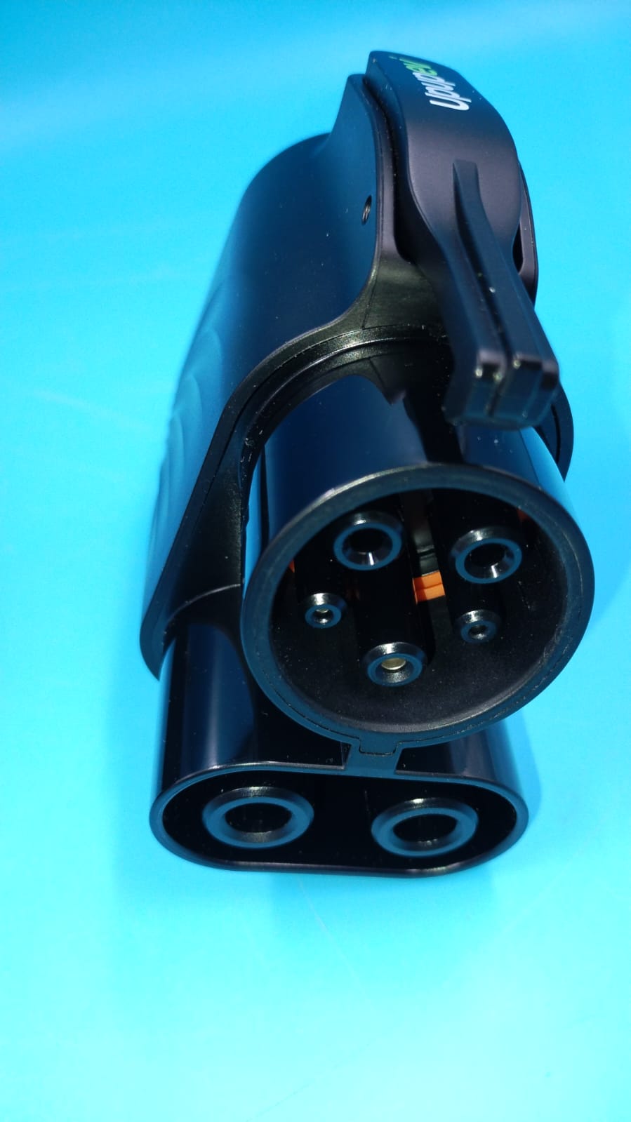 Adaptador de carga rápida para vehículos eléctricos, NACS a CCS1.