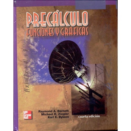 Libro Precalculo: Funciones y Gráficas McGraw-Hill usado