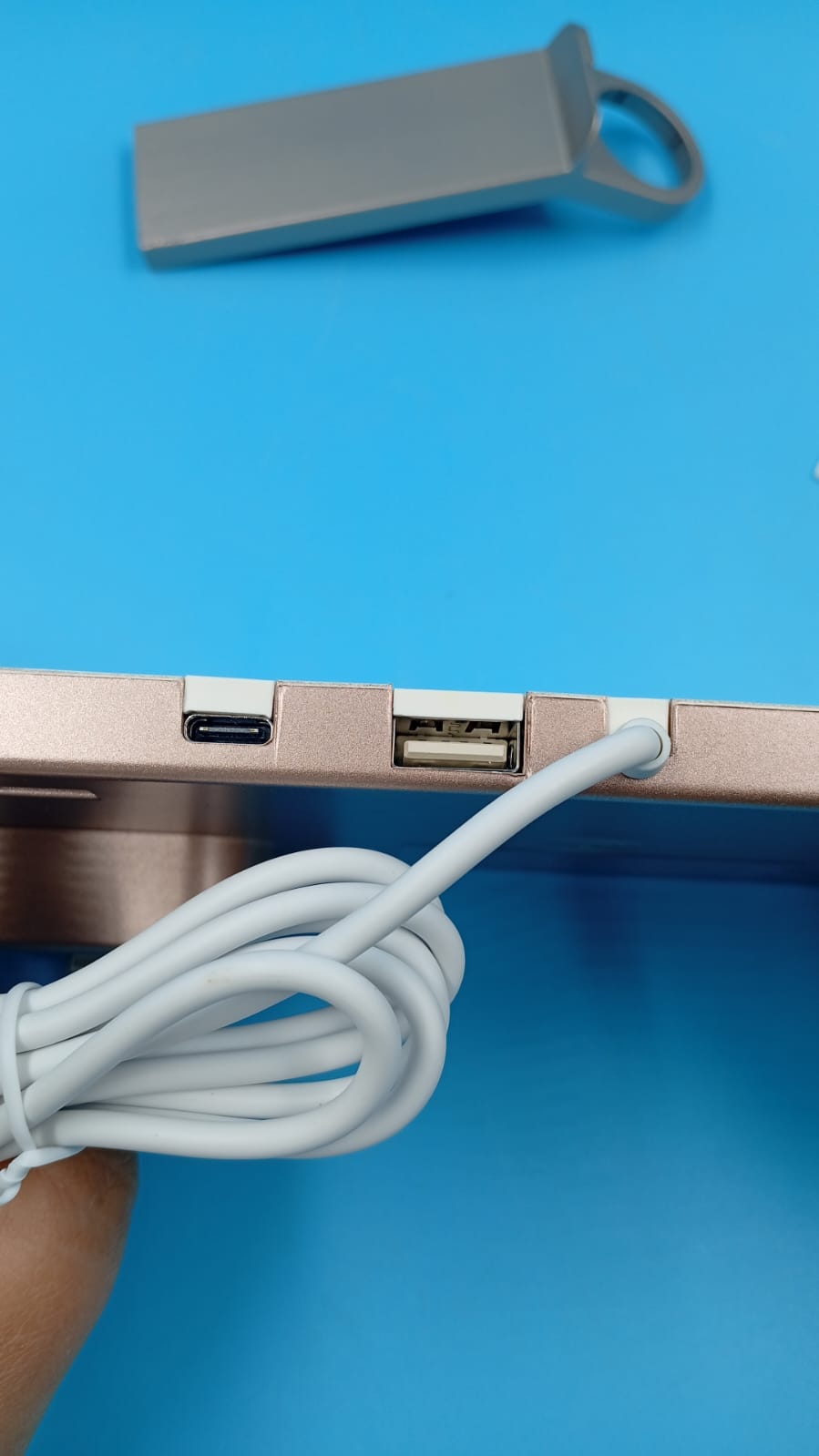 Estación de carga inalámbrica para múltiples dispositivos, Rosegold.