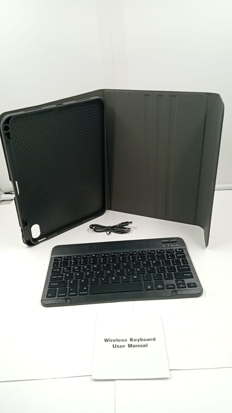 Funda para iPad de 11ª y 10ª gen. con teclado, 7 colores , inalámbrico.