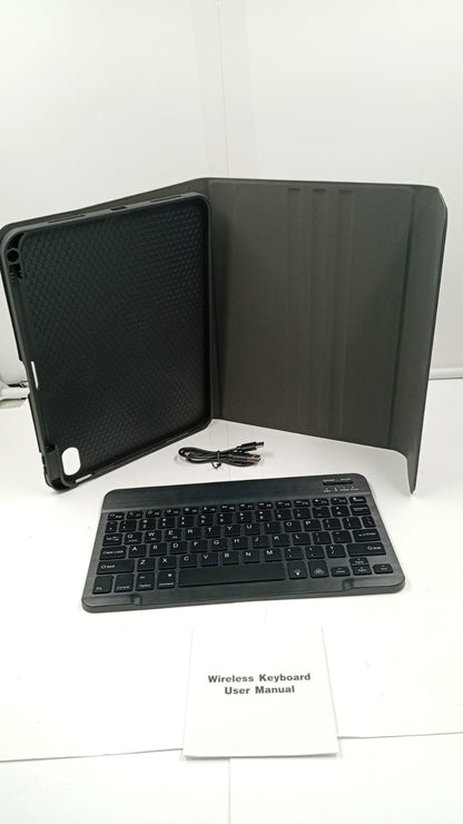 Funda para iPad de 11ª y 10ª gen. con teclado, 7 colores , inalámbrico.