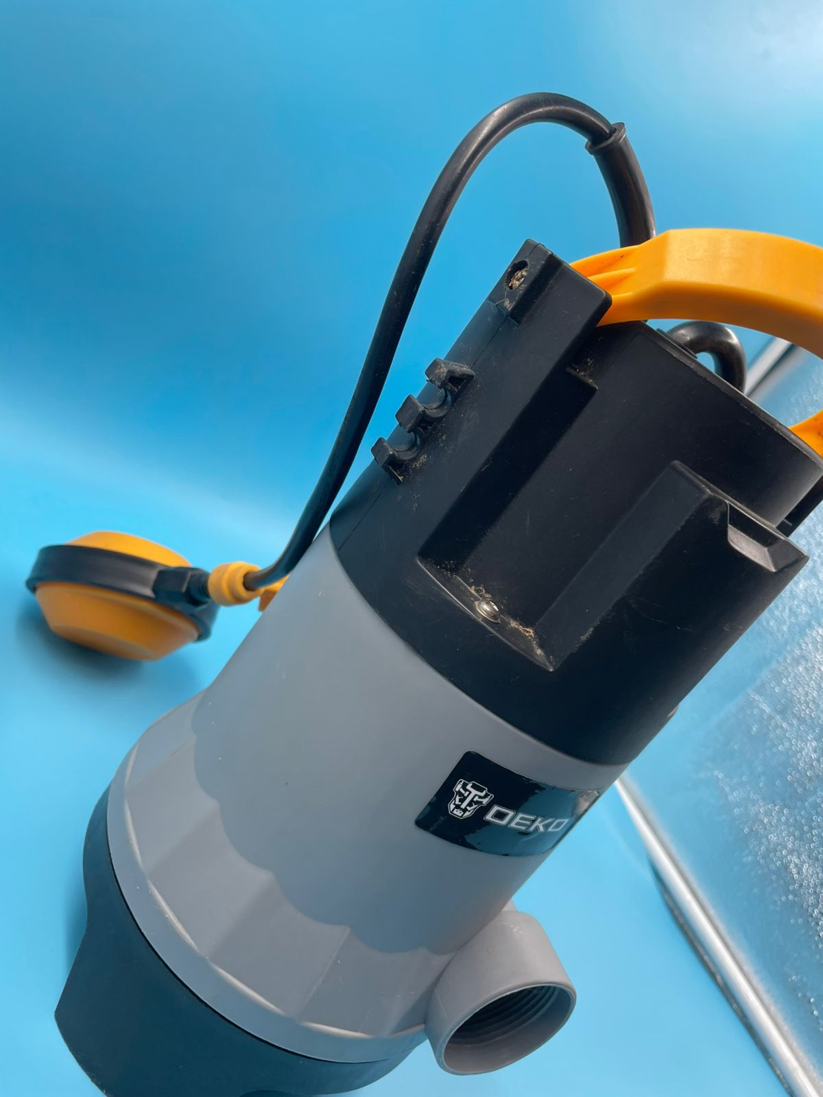 Bomba de sumidero DEKOPRO, bomba de agua sumergible de 750 W.(USADA)