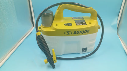Pulverizador químico inalámbrico de 4V, Sunjoe, medidor de 100ml.