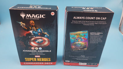 Magic The Gathering Marvel Avengers Assemble 100 Cartas