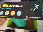 Balón Inflable Tangle Nightball Basketball LEDs verde Size 5