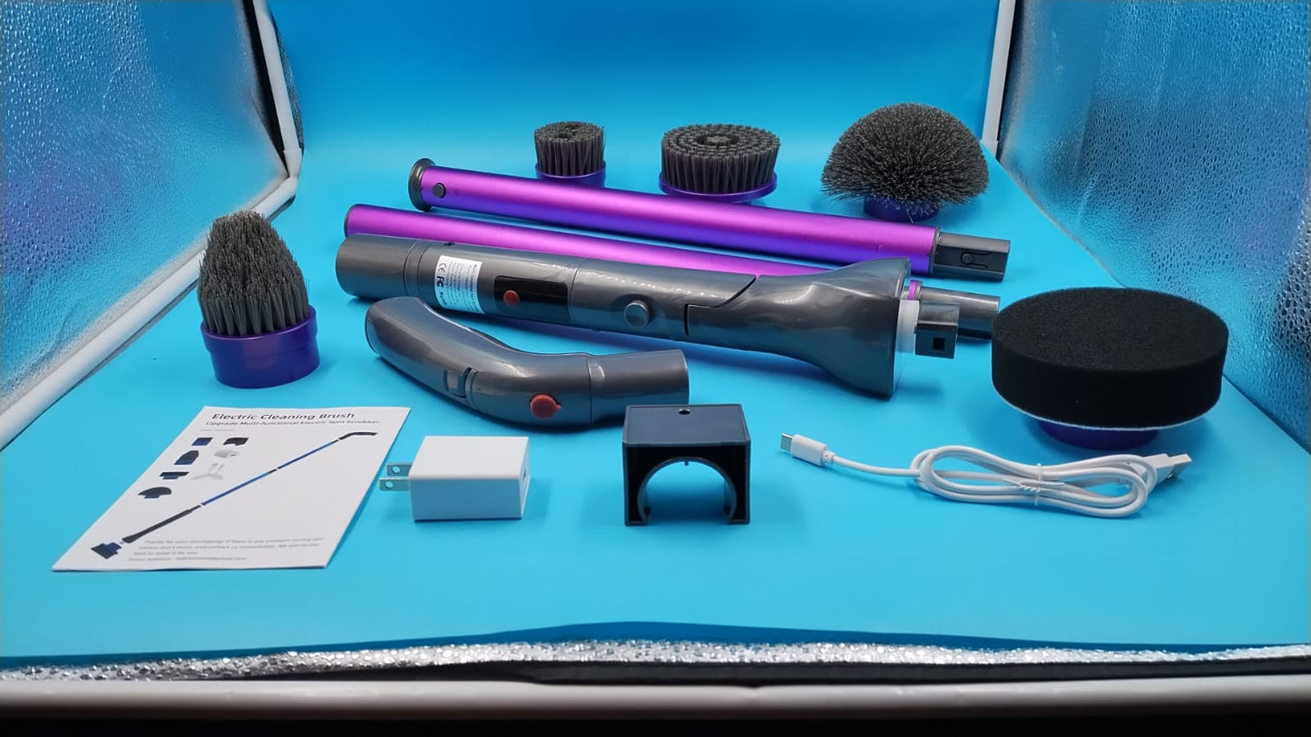 Limpiador eléctrico de giro mejorado, 3 velocidades de rotación.