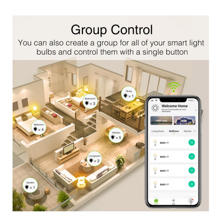 Bombilla inteligente Gosund, LED regulable, wifi, Alexa y Google.